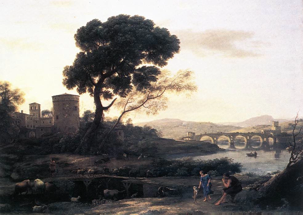Paesaggio con pastori - Birmingham Museum and Art Gallery